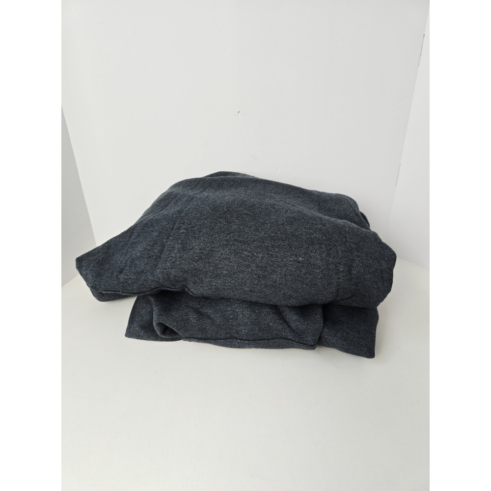 Gildan Dark Grey NWOT Hoodie Sweatshirt Plain blank for printing projects x2
